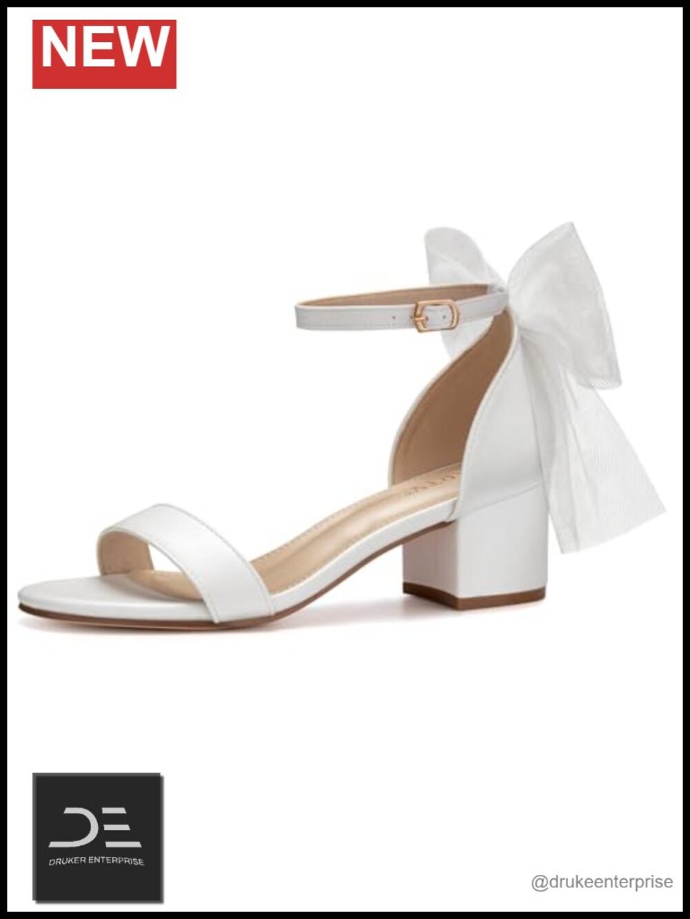 Women's Open Toe Ankle Strap Low Block Chunky Heels Sandals Faux Leather
